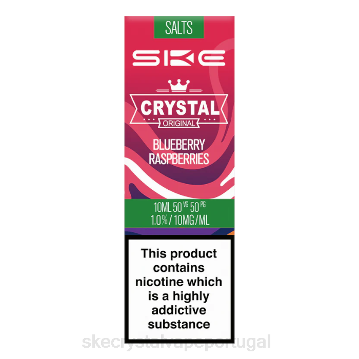 SKE Vape Portugal - SKE sal cristalino - 10ml framboesas de mirtilo 8684112