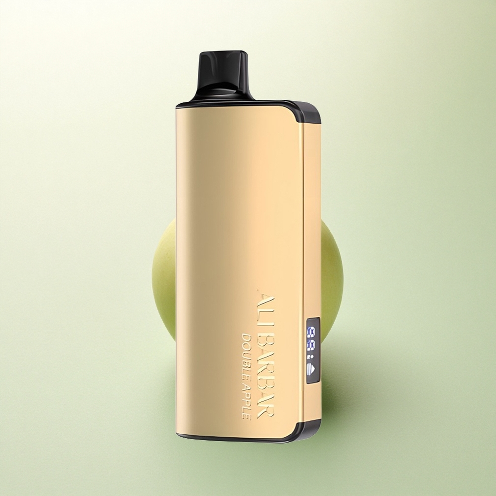 Alibarbar Ingot 9000 Puffs Maçã Dupla 2350mAh LED