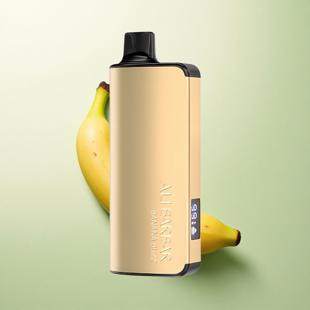 Alibarbar Ingot 9000 Puffs Zumbido de Banana 2350mAh 22ml