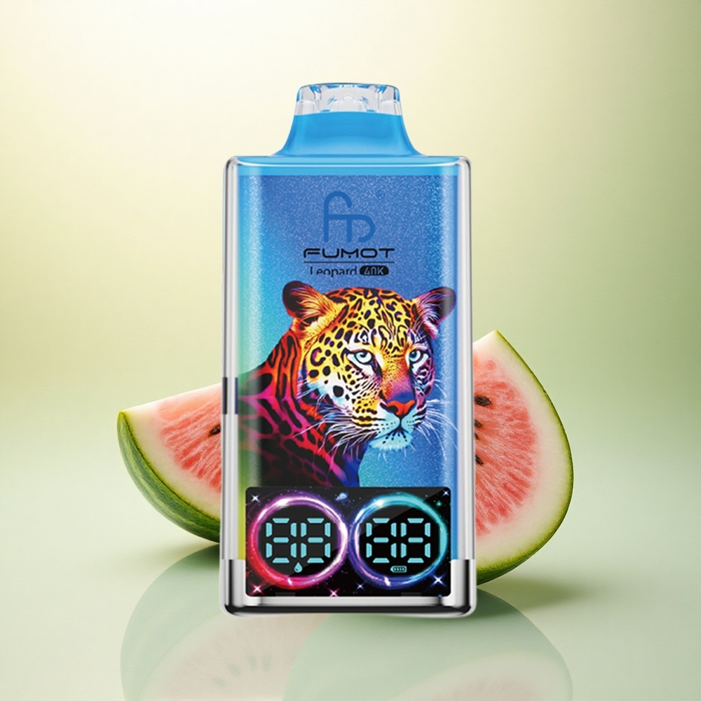 Fumot Leopard 40K Puffs Chiclete de Melancia com 5% Nicotina e Bateria 700mAh