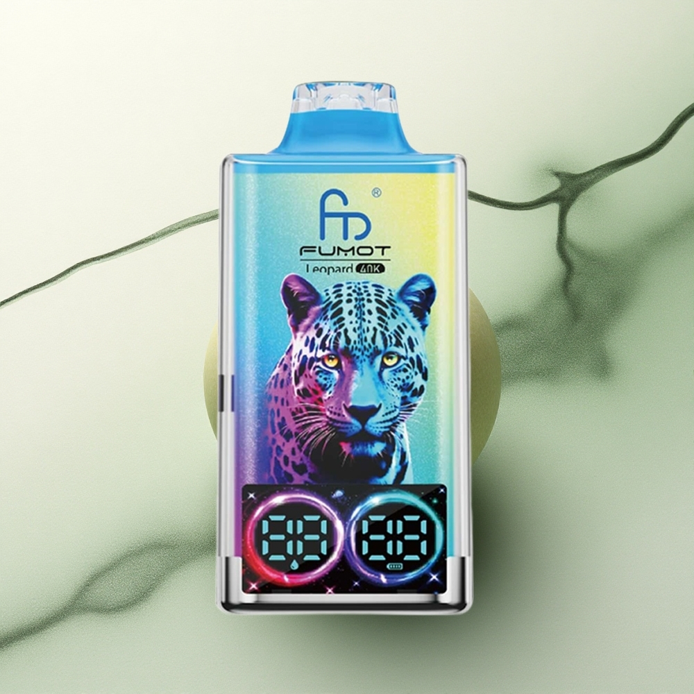 Fumot Leopard 40K Puffs Dragão Negro Gelo com 5% Nicotina e 700mAh