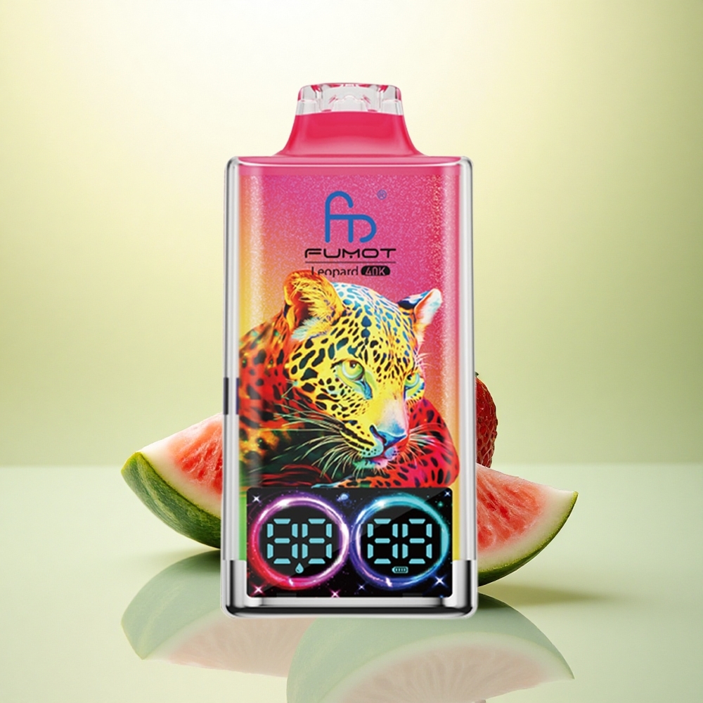 Fumot Leopard 40K Puffs Morango Melancia 5% Nicotina 700mAh