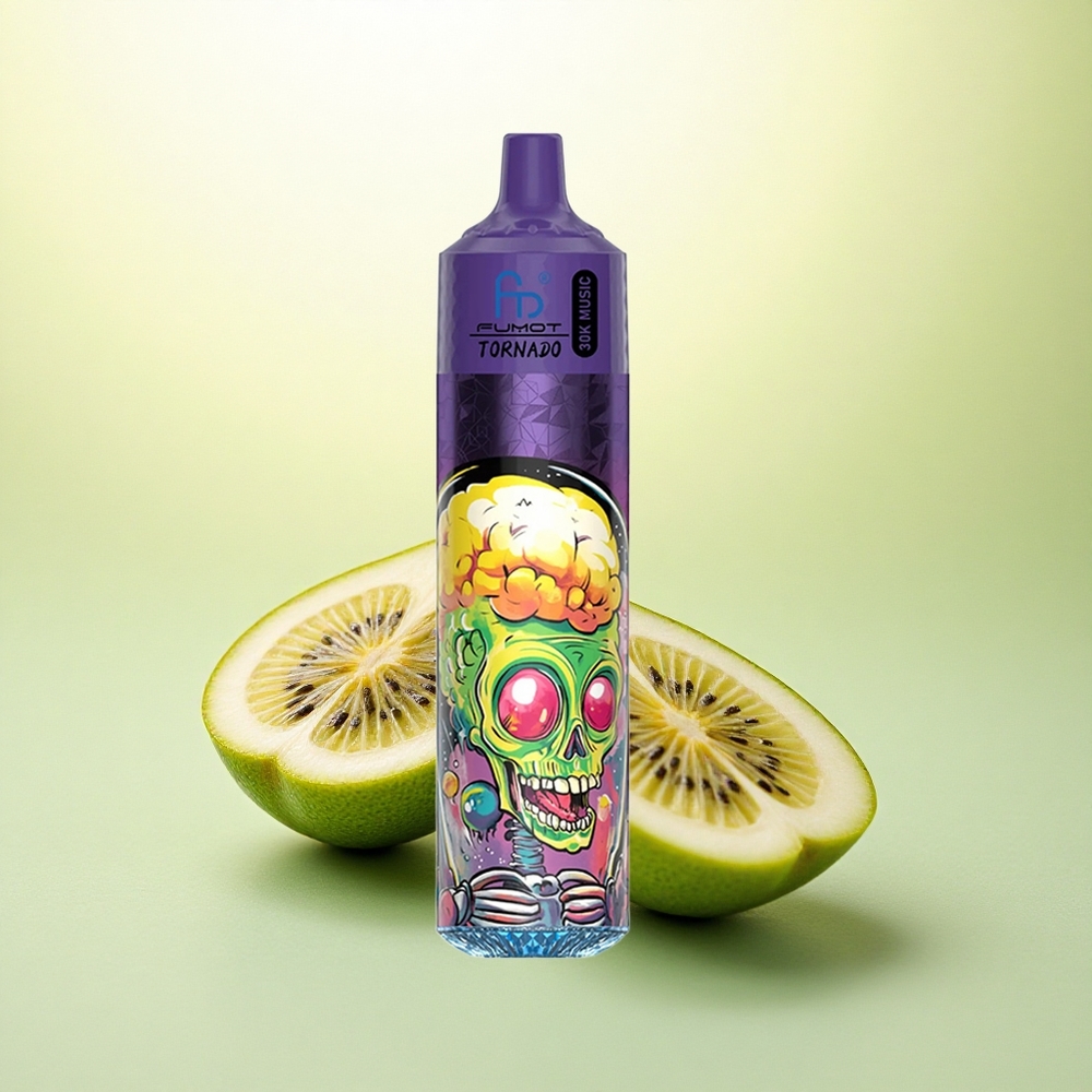 Fumot Randm Tornado 30000 Puffs Maracujá Goiaba Kiwi com 30mL e 600mAh
