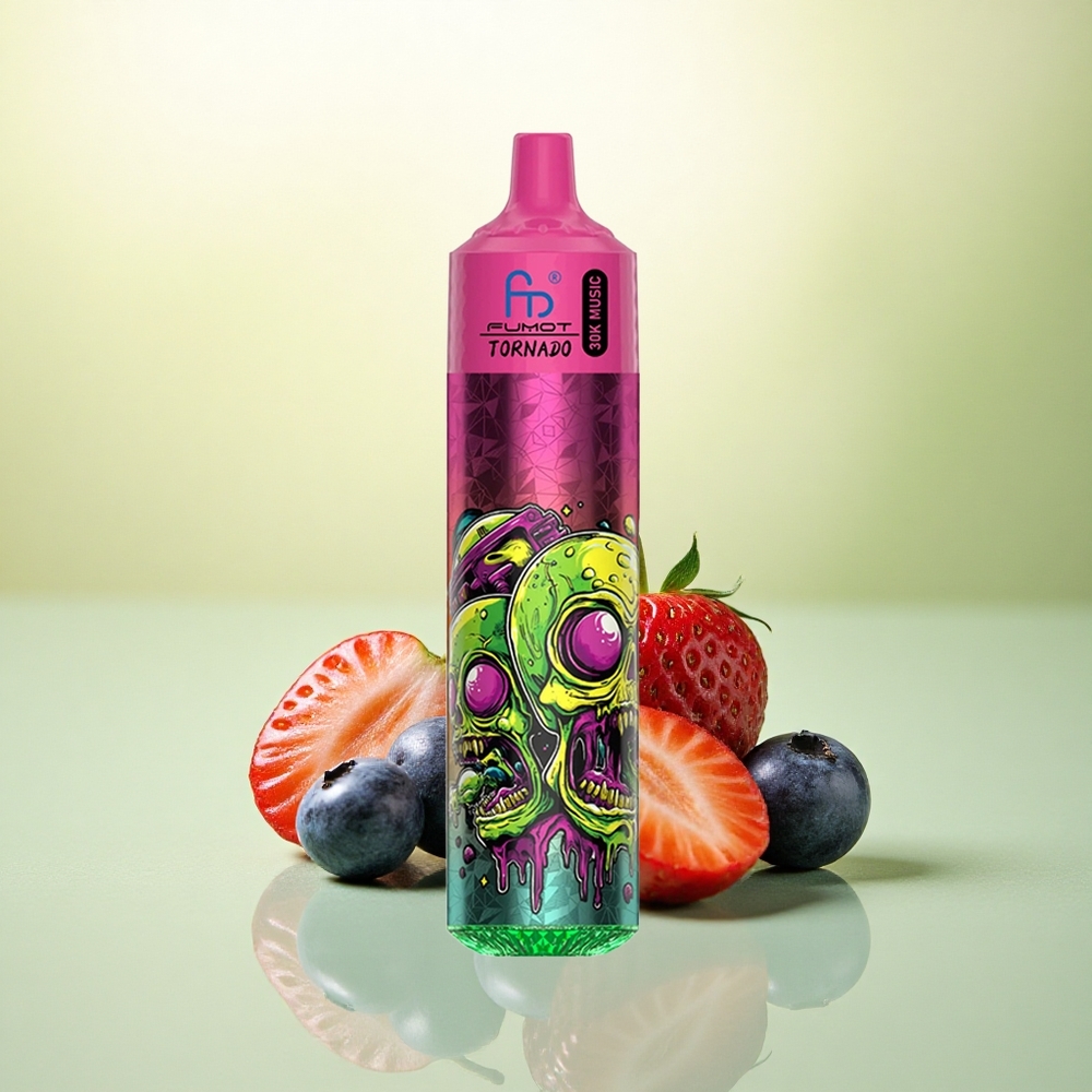 Fumot Randm Tornado 30000 Puffs Morango Mirtilo 30mL 600mAh