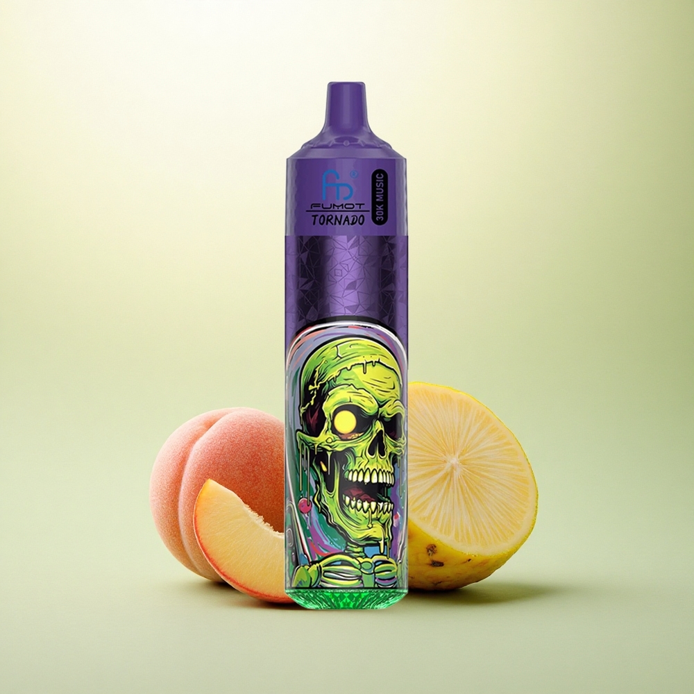 Fumot Randm Tornado 30000 Puffs Pêssego Manga Abacaxi com 30mL e 600mAh