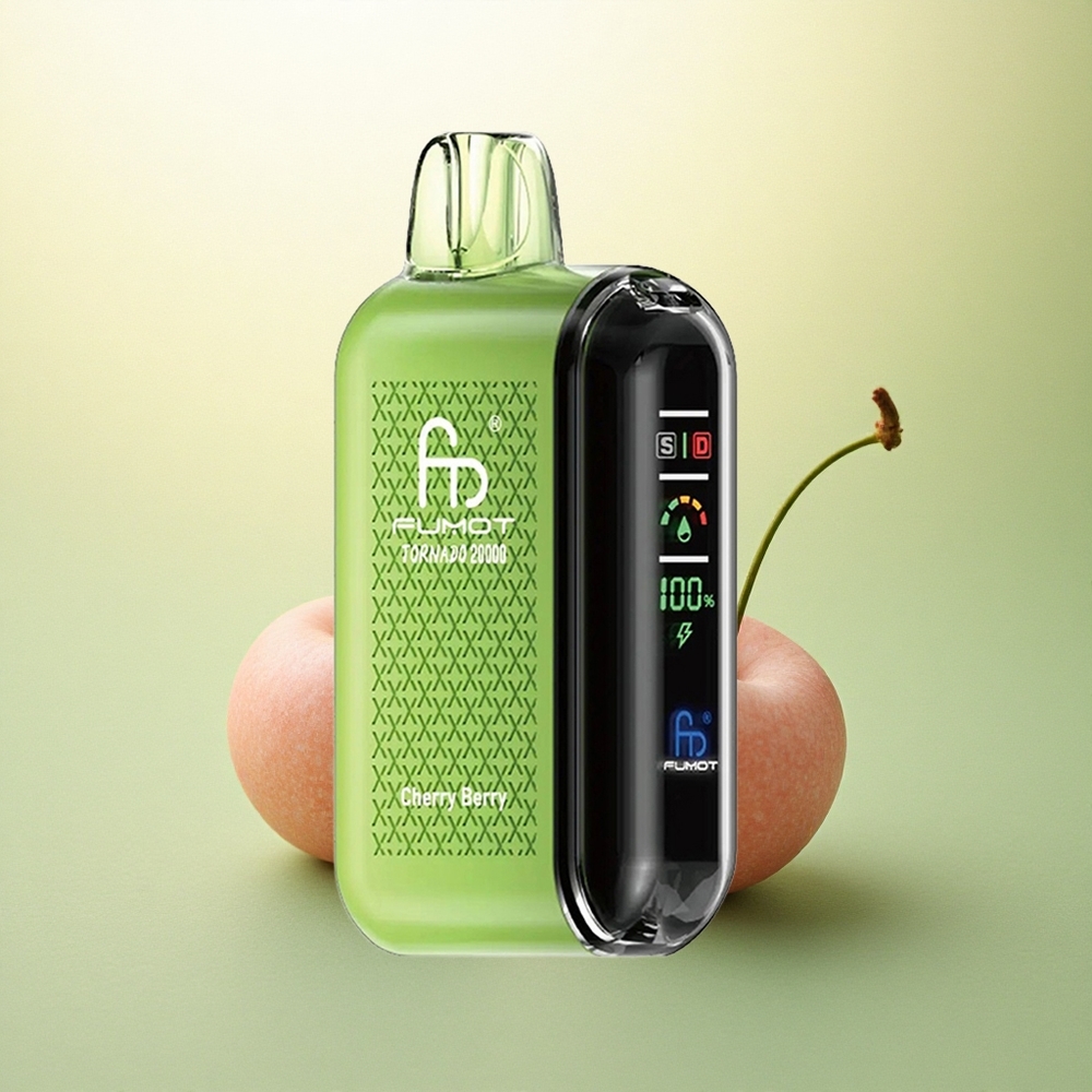 Fumot Tornado 20000 Puffs Cereja Dupla Malha 850mAh