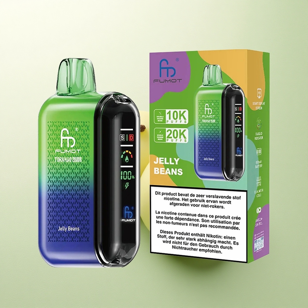 Fumot Tornado 20000 Puffs Feijocas Dual Mesh 20ml 850mAh