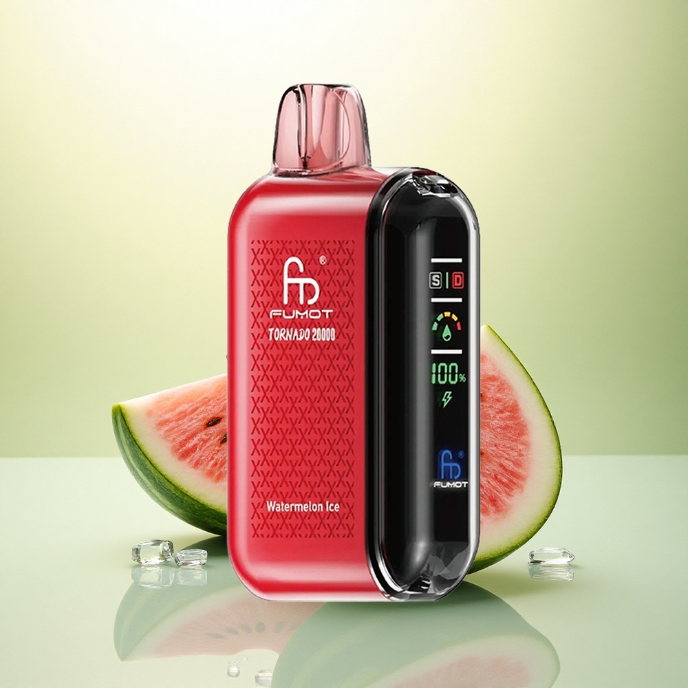 Fumot Tornado 20000 Puffs Melancia Gelo com 20ml e 2% Nicotina