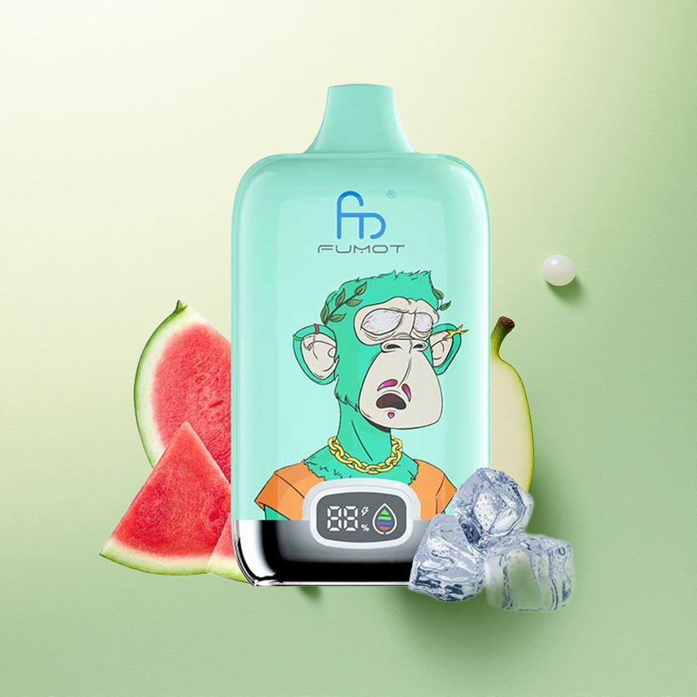 Fumot Tornado Digital Box 12000 Puffs Hortelã Fresca 20ml 550mAh