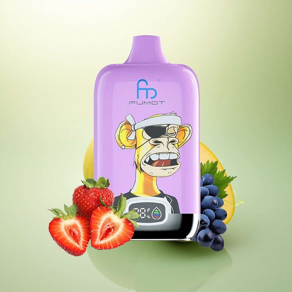 Fumot Tornado Digital Box 12000 Puffs Manga no Gelo com 20ml e 550mAh