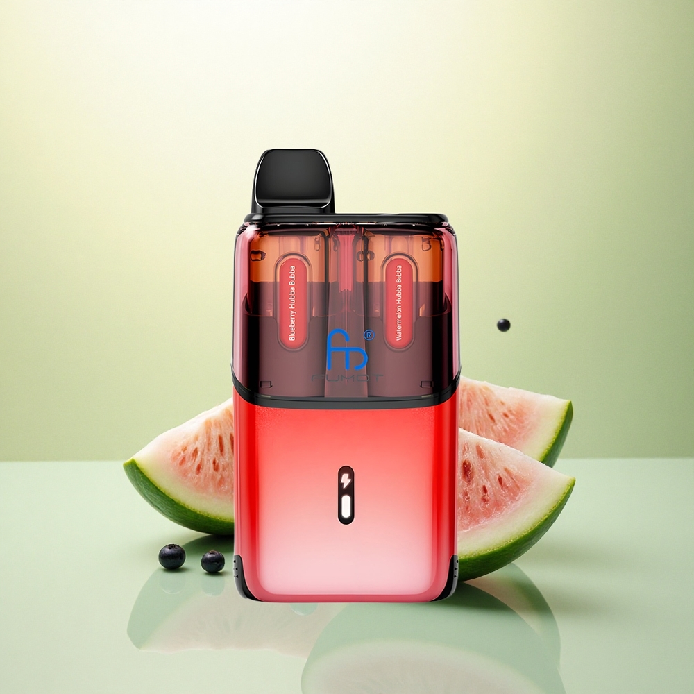 Fumot Ultra T32000 Puffs Fumot Ultra T32000 Descartável - Melancia Hubba Bubba com 800mAh e Nicotina 20mg