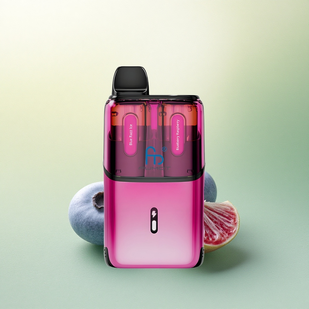 Fumot Ultra T32000 Puffs Gelado de Mirtilo e Framboesa com 20mg de Nicotina e 800mAh