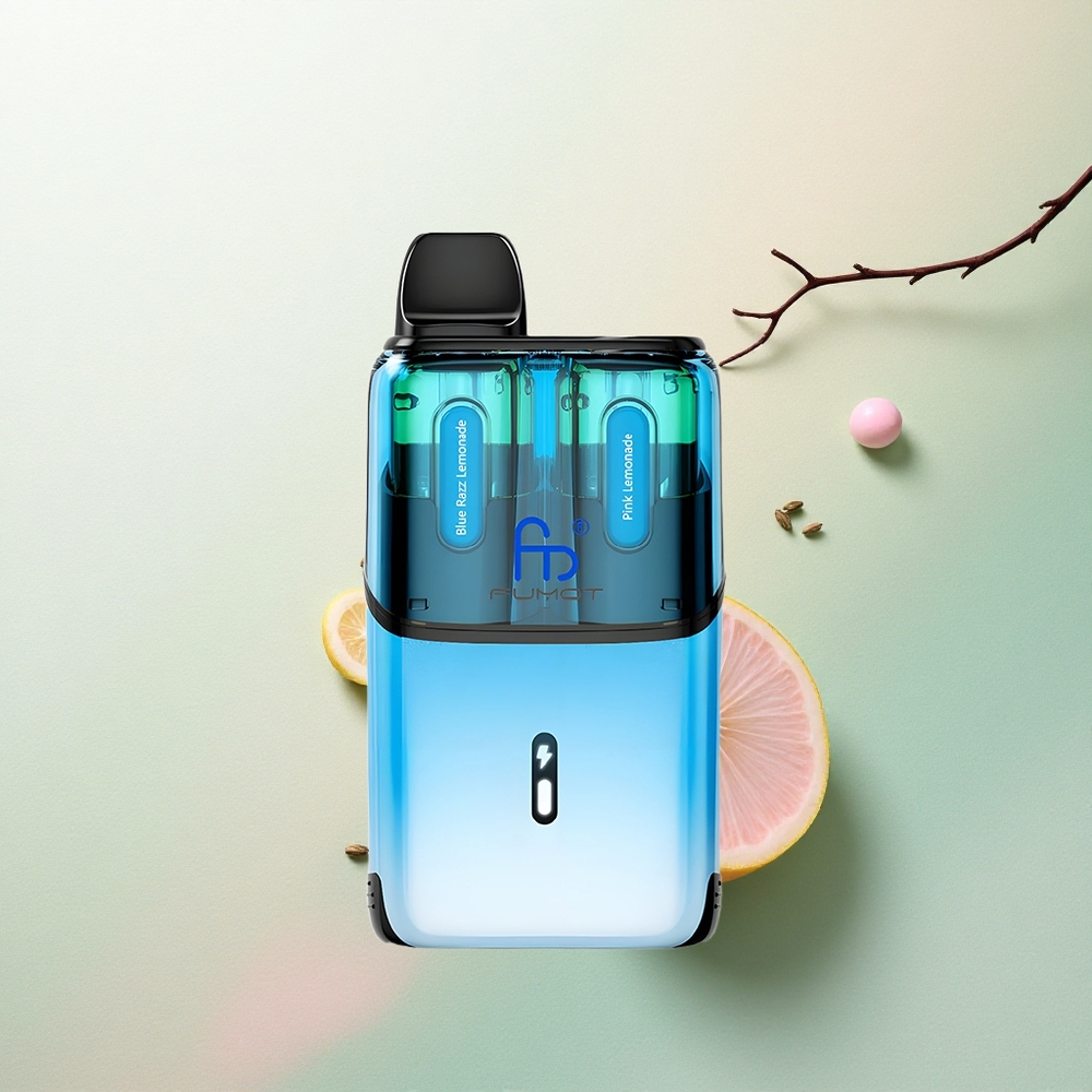 Fumot Ultra T32000 Puffs Limão Rosa com Blue Razz - Limonada Rosa 800mAh 24ml 20mg Nicotina
