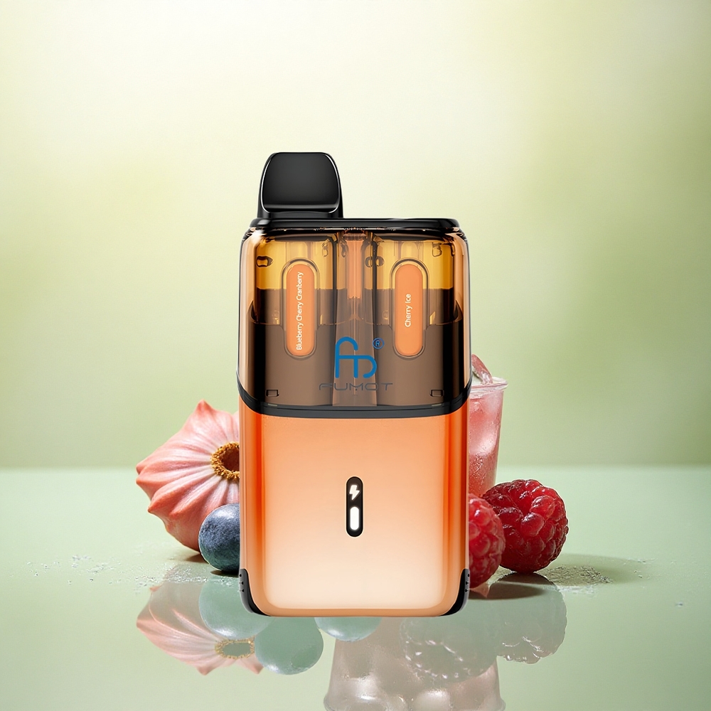Fumot Ultra T32000 Puffs Mirtilo Cereja Cranberry - Gelo de Cereja com 20mg de Nicotina e 800mAh