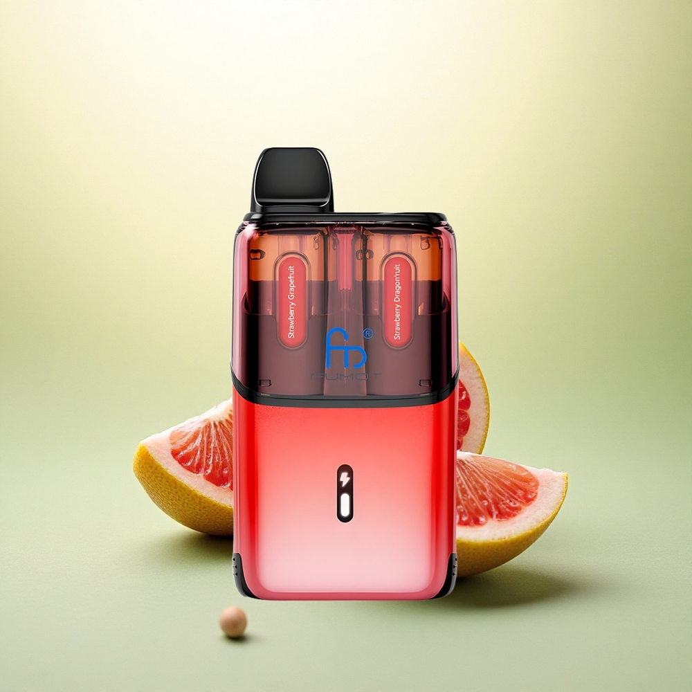 Fumot Ultra T32000 Puffs Morango Pitaya com Bateria de 800mAh e Nicotina de 20mg