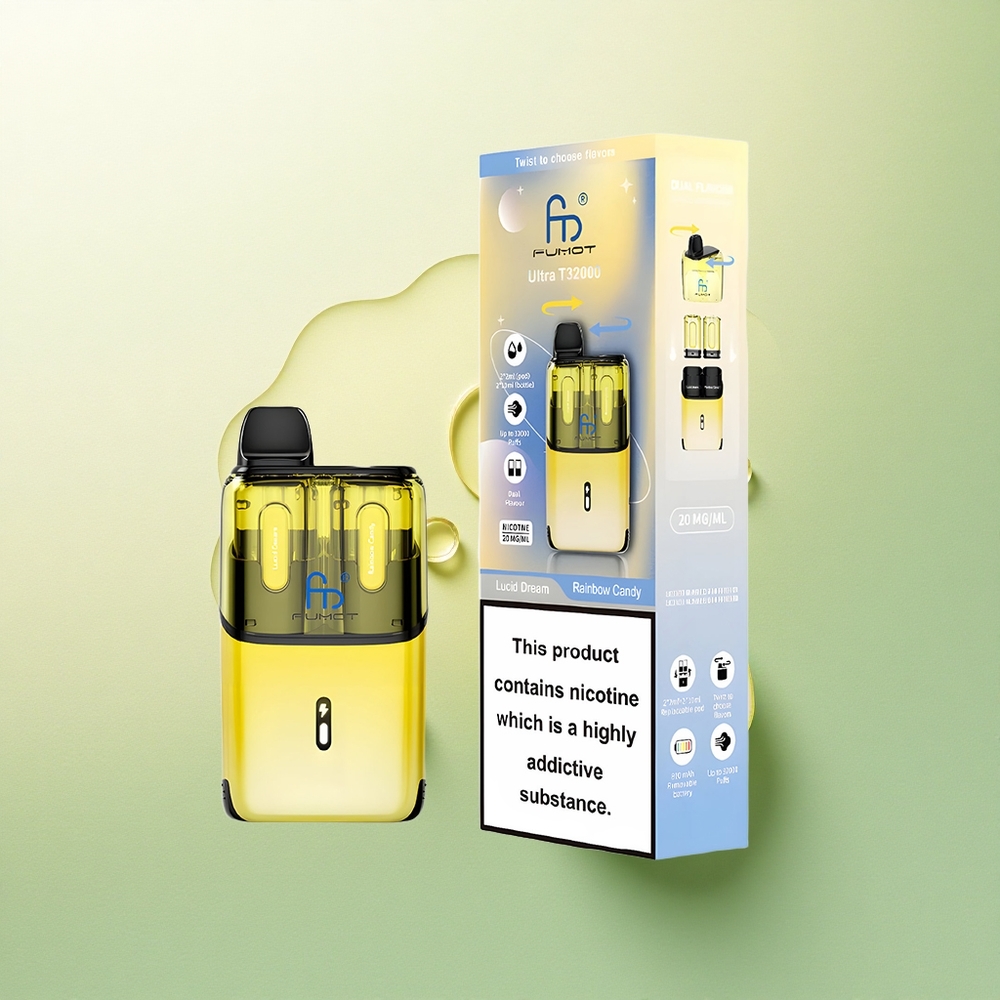 Fumot Ultra T32000 Puffs Sonho Lúcido - Doce Arco-Íris com 20mg nicotina e 800mAh