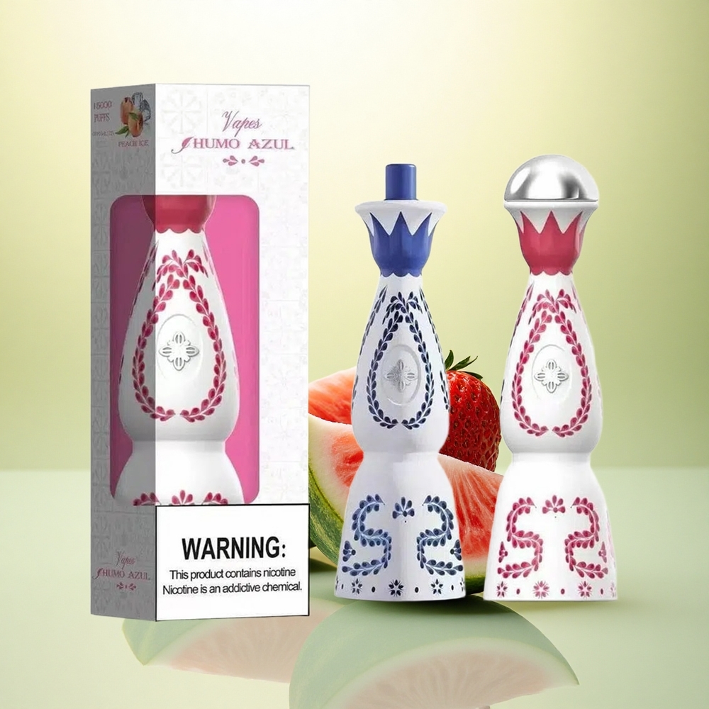 Humo Azul 15000 Puffs Morango Melancia 20mL 5% Nicotina 500mAh