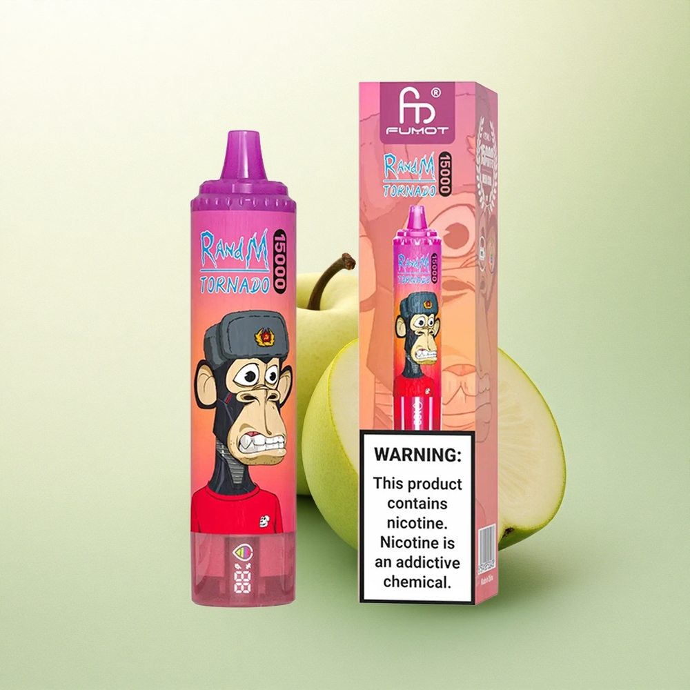 RandM Fumot Tornado 15000 Puffs Fruta do Dragão 25ml 850mAh Mesh