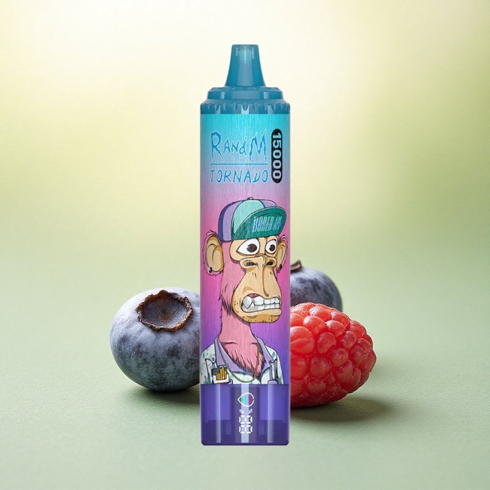 RandM Fumot Tornado 15000 Puffs Mirtilo Framboesa 25ml 850mAh Mesh