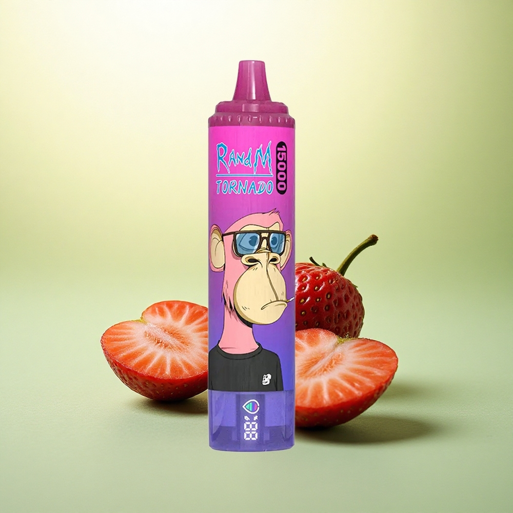 RandM Fumot Tornado 15000 Puffs Morango Uva 25ml 850mAh