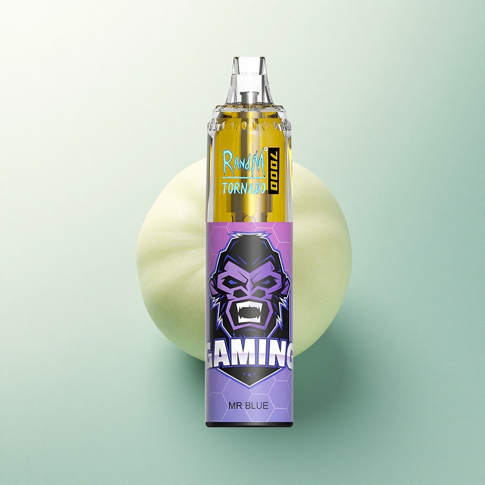 RandM Fumot Tornado 7000 Puffs Dr. Azul 850mAh 14ML Ajustável