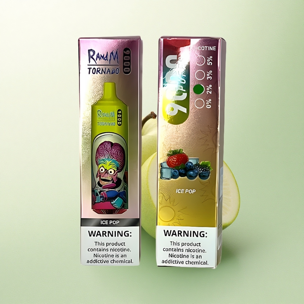 RandM Fumot Tornado 9000 Puffs Sorvete Elétrico 850mAh 18mL